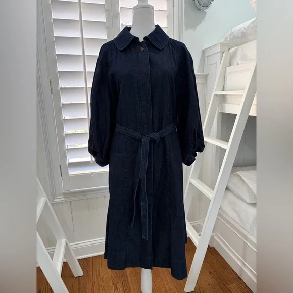 Johnny Was Denim Midi Dress - Picture 3 of 8